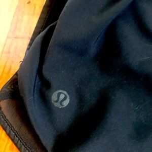 Lululemon size 4 black shorts
